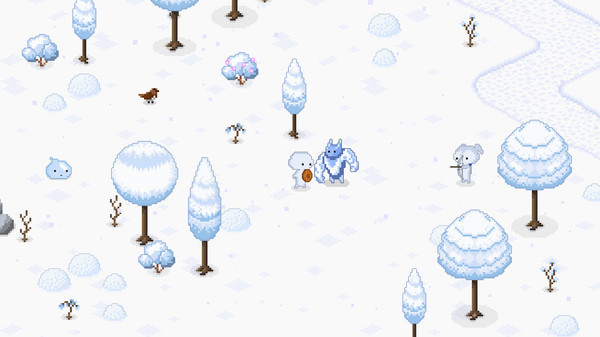 Игра Feel The Snow, скриншот