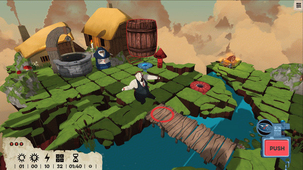 Игра Felix The Reaper, скриншот
