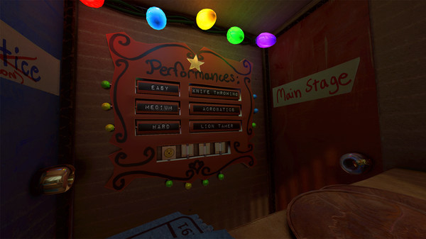 Игра Felt Tip Circus, скриншот