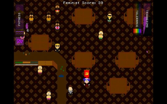 Игра FEMINAZI: The Triggering, скриншот