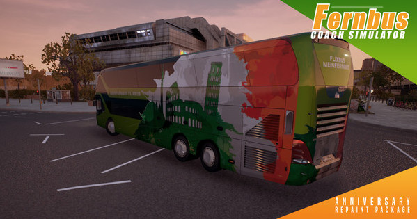 Игра Fernbus Simulator - Anniversary Repaint Package, скриншот