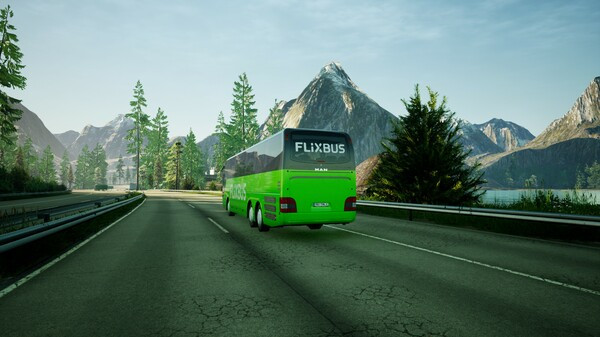 Игра Fernbus Simulator - Австрия/Швейцария, скриншот