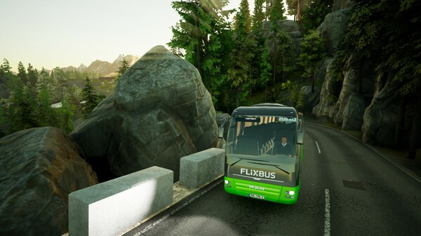 Игра Fernbus Simulator - Австрия/Швейцария, скриншот