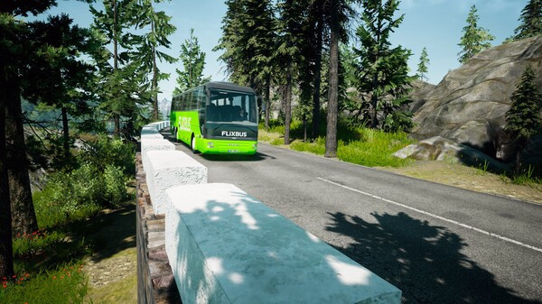 Игра Fernbus Simulator - Австрия/Швейцария, скриншот