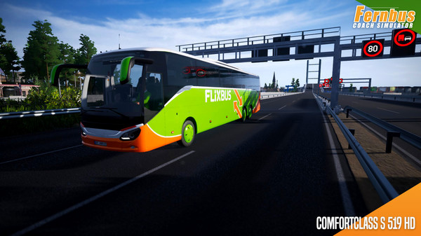 Игра Fernbus Simulator - Comfort Class HD, скриншот