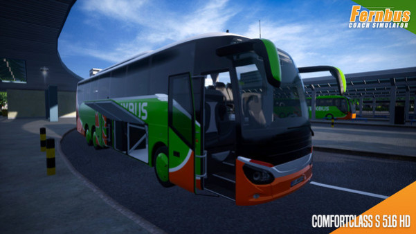 Игра Fernbus Simulator - Comfort Class HD, скриншот