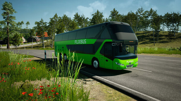 Игра Fernbus Simulator - Neoplan Skyliner, скриншот