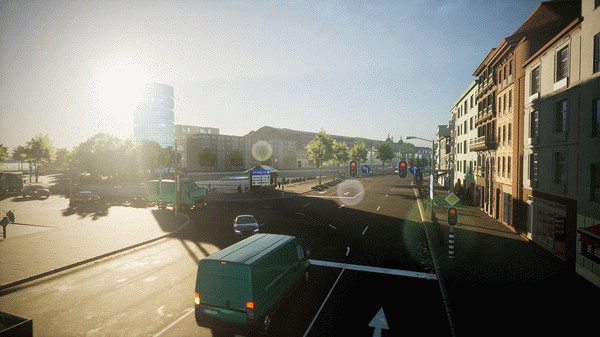 Игра Fernbus Simluator - Нидерланды, скриншот