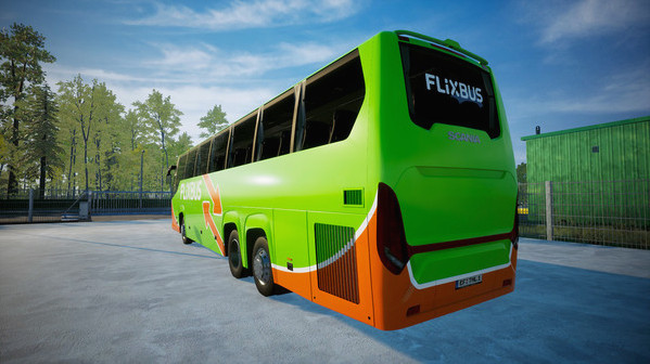 Игра Fernbus Simulator - Scania Touring, скриншот