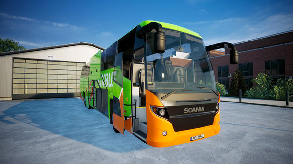 Игра Fernbus Simulator - Scania Touring, скриншот