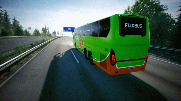 Игра Fernbus Simulator - Scania Touring, скриншот