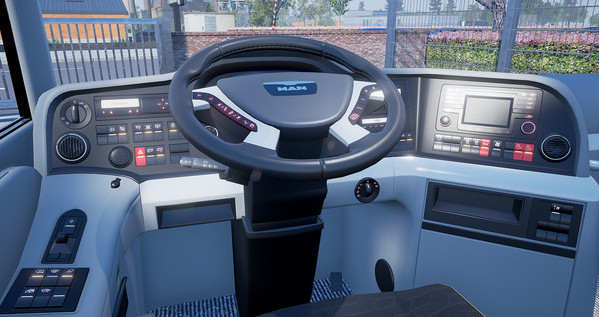 Игра Fernbus Simulator, скриншот
