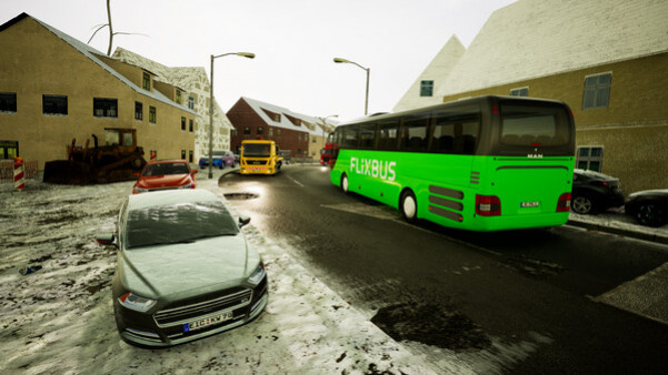 Игра Fernbus Simulator, скриншот