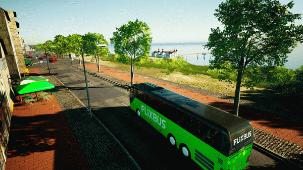 Игра Fernbus Simulator, скриншот