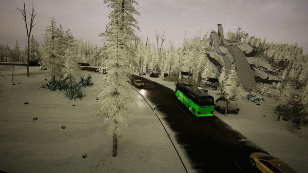 Игра Fernbus Simulator, скриншот