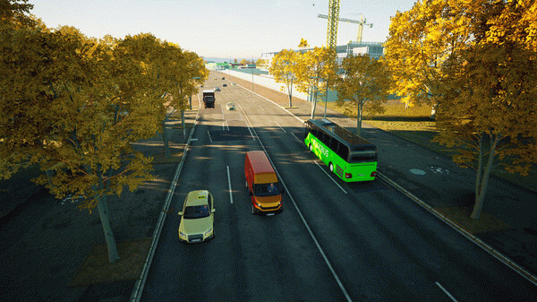 Игра Fernbus Simulator, скриншот