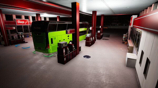 Игра Fernbus Simulator, скриншот