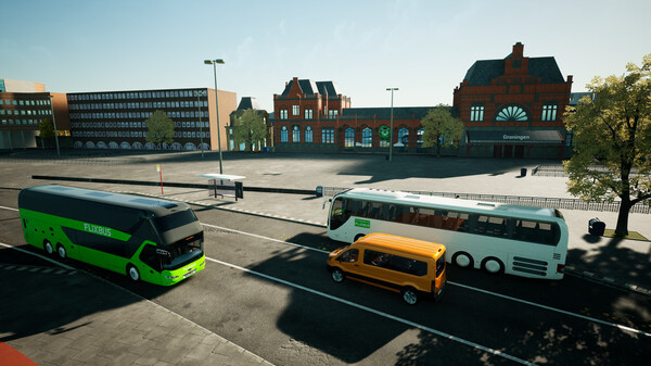 Игра Fernbus Simulator, скриншот