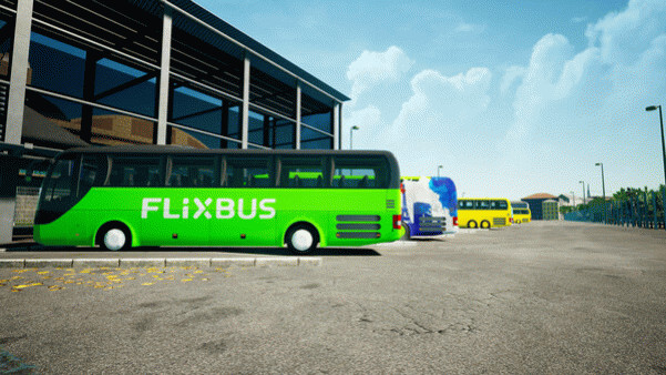 Игра Fernbus Simulator, скриншот