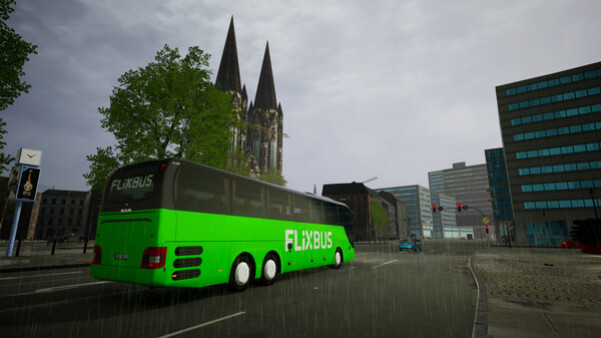 Игра Fernbus Simulator, скриншот