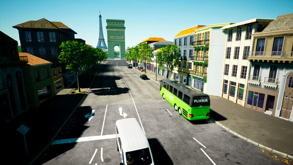 Игра Fernbus Simulator, скриншот