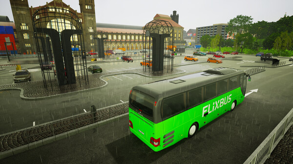 Игра Fernbus Simulator, скриншот
