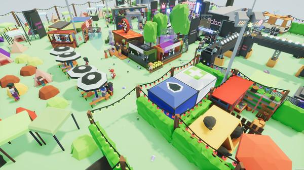 Игра Festival Tycoon 🎪, скриншот
