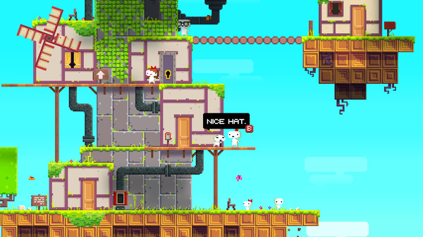 Игра FEZ, скриншот