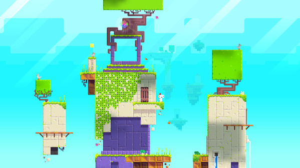 Игра FEZ, скриншот