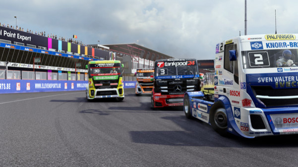 Игра FIA European Truck Racing Championship, скриншот