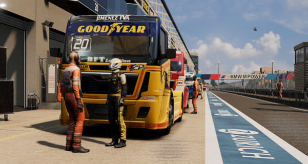 Игра FIA European Truck Racing Championship, скриншот