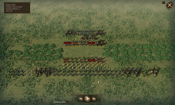 Игра Field of Glory: Empires, скриншот