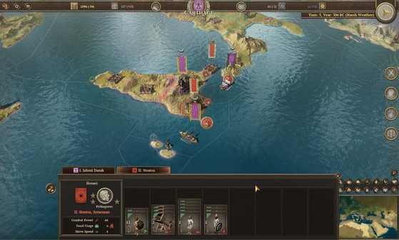 Игра Field of Glory: Empires, скриншот