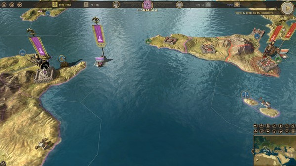 Игра Field of Glory: Empires, скриншот