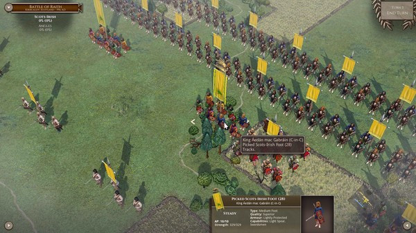 Игра Field of Glory II: Age of Belisarius, скриншот