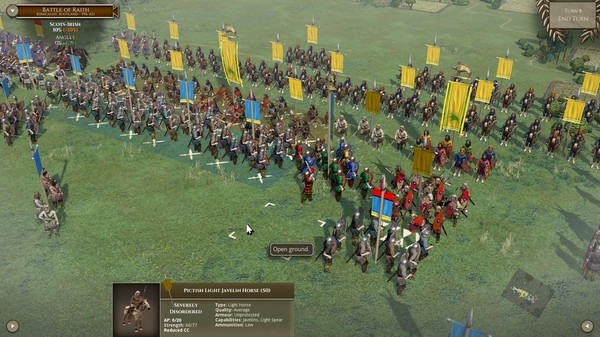Игра Field of Glory II: Age of Belisarius, скриншот