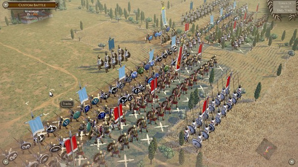Игра Field of Glory II: Immortal Fire, скриншот