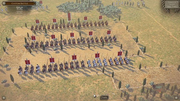 Игра Field of Glory II: Immortal Fire, скриншот