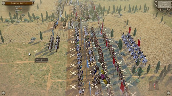 Игра Field of Glory II: Immortal Fire, скриншот