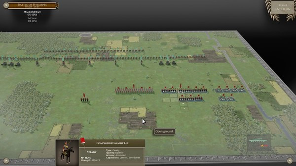 Игра Field of Glory II: Immortal Fire, скриншот