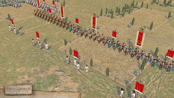Игра Field of Glory II: Immortal Fire, скриншот