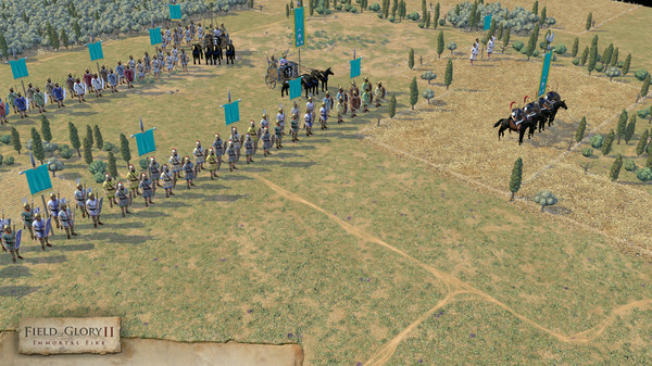 Игра Field of Glory II: Immortal Fire, скриншот