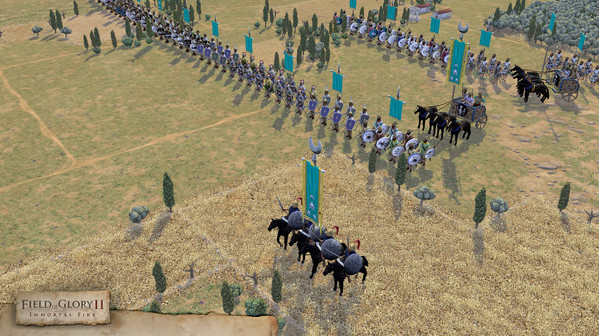 Игра Field of Glory II: Immortal Fire, скриншот