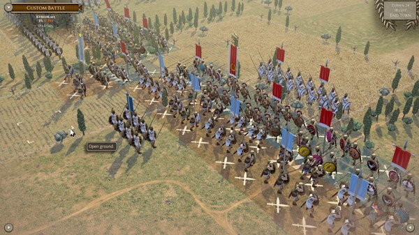 Игра Field of Glory II: Immortal Fire, скриншот