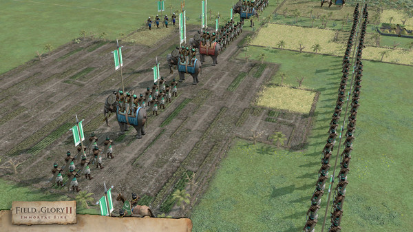Игра Field of Glory II: Immortal Fire, скриншот