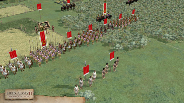 Игра Field of Glory II: Immortal Fire, скриншот