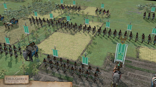 Игра Field of Glory II: Immortal Fire, скриншот
