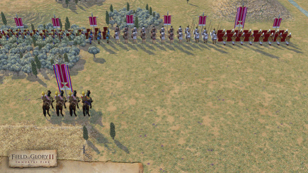 Игра Field of Glory II: Immortal Fire, скриншот