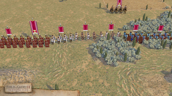 Игра Field of Glory II: Immortal Fire, скриншот