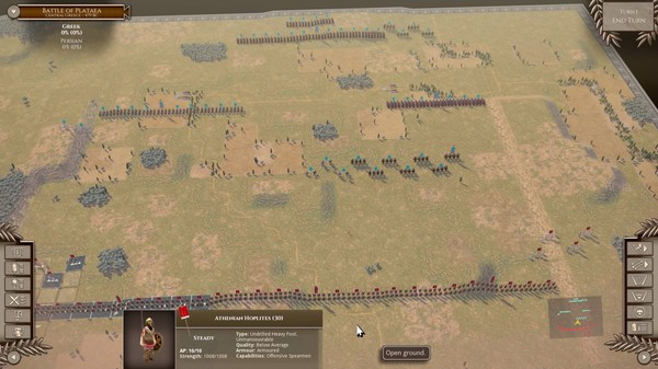 Игра Field of Glory II: Immortal Fire, скриншот